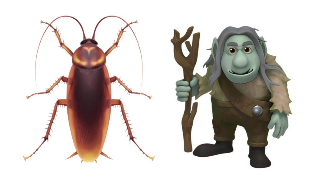 scarafaggio e troll