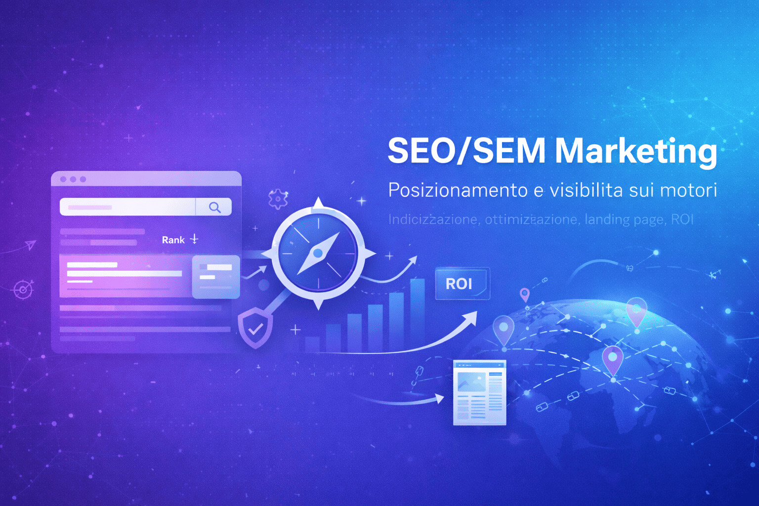 Posizionamento Google: Visibilità Siti Web Roma – W2E